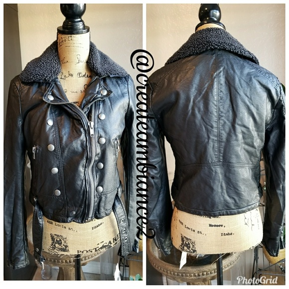 Free People Vegan Moto Jacket - Picture 3 of 8